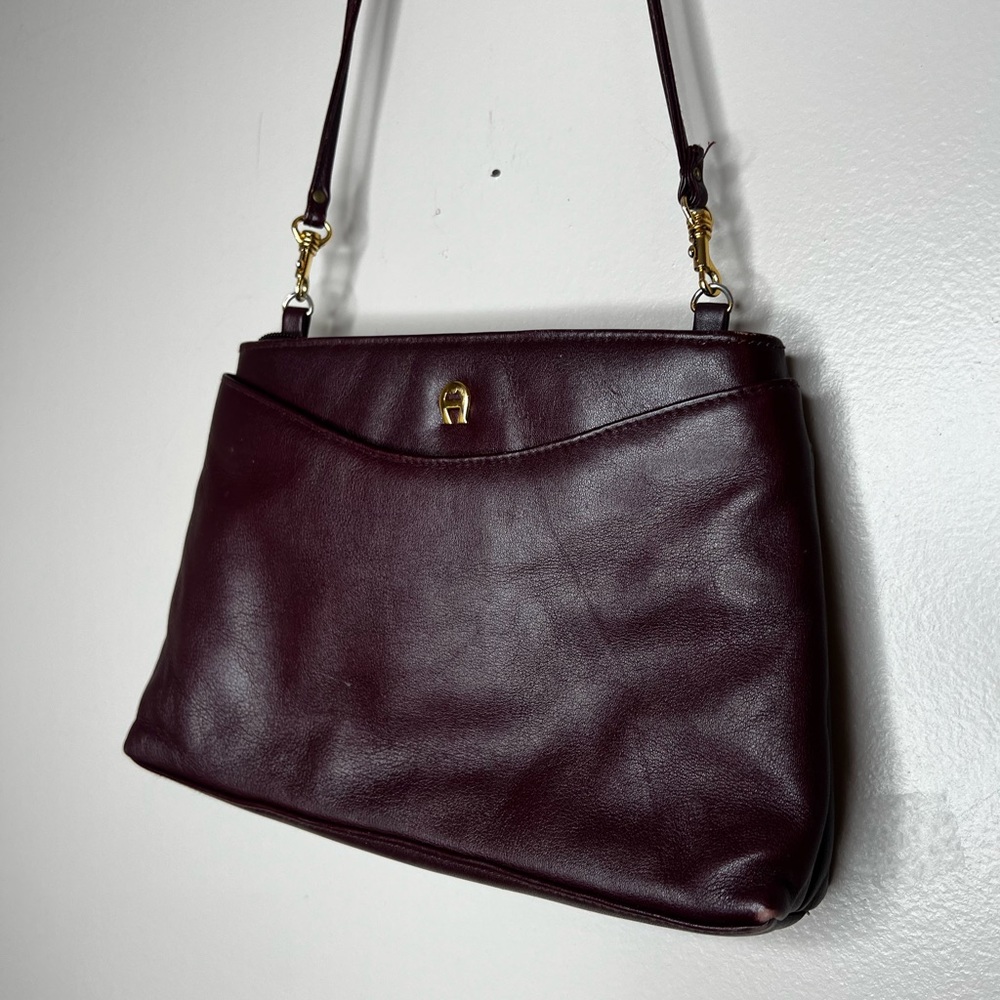 Vintage Etienne Aigner Retro Y2k Shoulder Bag Crossbody Mini Bag Handbag Leather - Picture 2 of 11